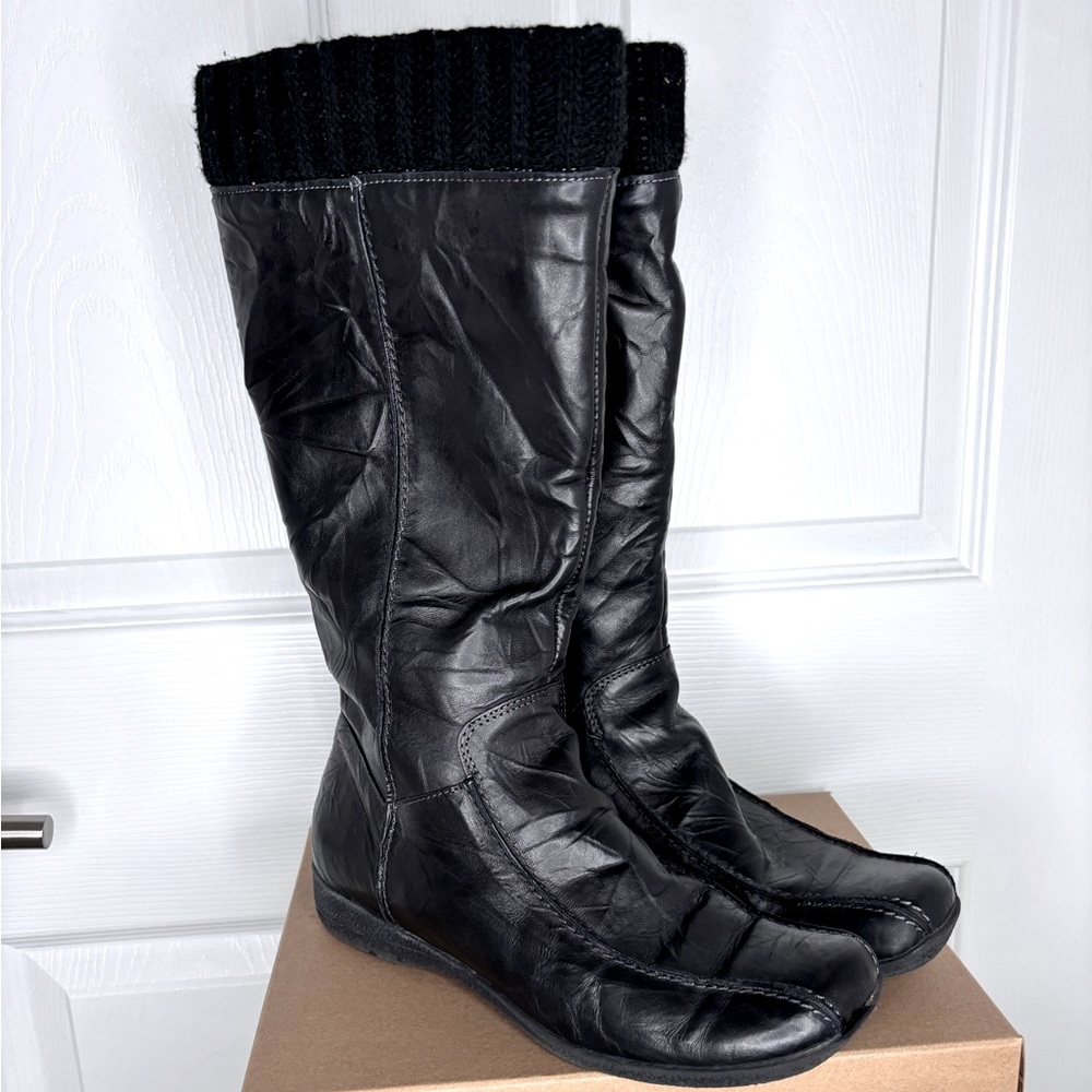 Locale Distressed Genuine Leather Winter boots